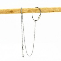 스테인레스 새 발 체인 회전 버클 애완 동물 다리 반지 야외 비행 훈련, 04 No. 8