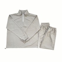 베럴댄나우 남자 파라마운트&무지 오버핏 아노락 트레이닝 세트