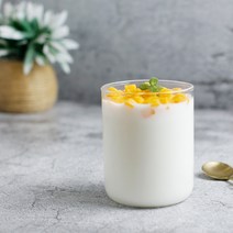 MAKA 내열유리 카페유리컵 롱머그컵, 1p, 일자컵 300ml(C05)