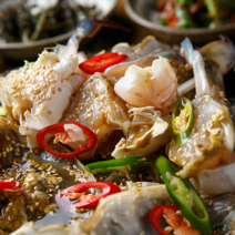 산지직송 수제 국내산 간장게장 양념 소스 게장용 꽃게 반반 택배 냉동 1kg 2kg, 1. 간장꽃게장(400g), 3개