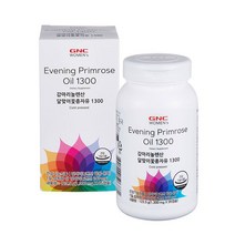 GNC 감마리놀렌산 달맞이꽃 종자유 1300 (95캡슐), 단일속성, 없음