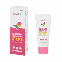 베베버드 베이비 치약 Step 1, 60g x 1개