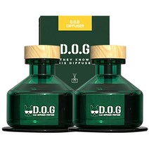 도그독 차량용디퓨저 100ml [1+1세트], 1세트, 미드썸머나잇