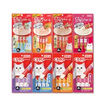 이나바 챠오츄르 (14gx4p)x10개 고양이간식 파우치