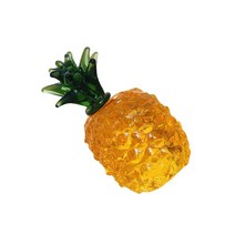 크리 에이 티브 동상 장식 예술 공예 웨딩 다이닝 룸 파티 침실을위한 소장 작품, 결정, 파인애플4.5cmx7.5cm