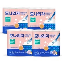 모나리자 퍼펙트쿠션 키친타올 140매 2롤, 4개