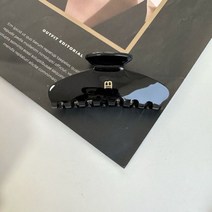 올림 머리 빗핀 예쁜 비녀핀 일자핀 글자 B 헤어클로 9CM 상어 클립 하이 포니 테일 헤어 그랩 헤드웨어 여성 패션 바레트 액세서리품