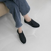 여성 패딩 지퍼 슬립온 운동화 100713