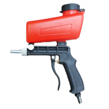 에어샌딩건 모래샌딩 곰팡이제거 세차건 도색제거 고압분사건 샌드블라스팅 고기불판세척 유리공예 녹제거, 에어샌딩건 KN064