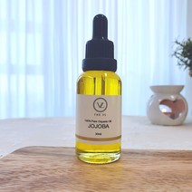 100% 오가닉 호호바 페이스 오일 조조바 오일, 30ml