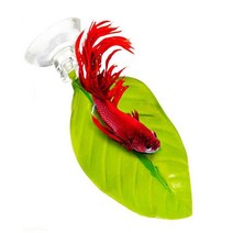 베타물고기 구피 해수어 금붕어키우기 수족관 물고기 탱크 Betta 침대 잎 해먹 장식 조경 시뮬레이션 H55A