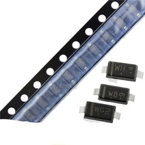 전자부품 SOD-100 SMD 제너 다이오드 BZT52C4V7/5V1/123/5.6/6.2/6.8/7.5/12V BZT52C5V1 8.2피스, 11 BZT52C3V9  W5