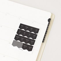 반양장제본 가죽커버 다이어리 위클리 스케줄러 플래너 사무실 회의록 생각보관함 슬림 A4_주간 2023, 06클로버그린