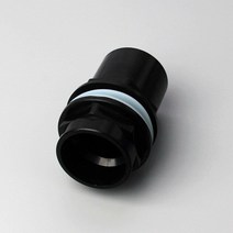 물탱크피팅 스트레이트 PVC 관절 물고기 탱크 수족관 물 공급 수나사 커넥터 5 개 50 mm 화이트 블랙 블루 파이프 피팅, [01] Inner Dia 50mm, [02] Black