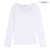 버커루 버커루 여성 26수 슬럽 베이직 긴팔 T B215TS650P