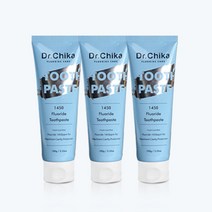 3 set 닥터치카 고불소 치약 치과의사가 만든 충치 예방 치아 탈회 부식 불소 1450
