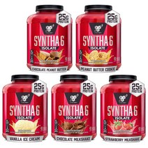 BSN SYNTHA-6 ISOLATE 비에스엔 신타6 48서빙 1.82kg (4 lb) 5가지 맛, Vanilla