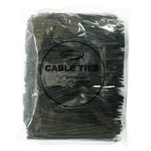 (강원전자 NETmate 케이블타이 1000개 CHS-200KT (대/200mm (블랙 케이블타이/강원전자/대/블랙, 단일 수량