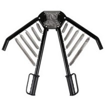 가정용 힘조절 스프링 상체운동 헬스 근력 완력기 멀티 일자형 30대 홈트 스포츠, 런웨이브 힘조절완력기