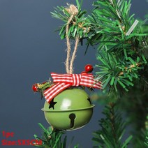 터치 핸드벨 슬레이벨 취미 종소리 음악 치유 교구 디너 파티 징글 장식 홈 공예품 장식품 새해, 1pc 녹색 공 활