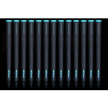 IOMIC 이오믹 X-GRIP 엑스 그립 우드용 골프 그립 13개 세트 일본직구, 백라인 없음 + 블랙 스카이블루