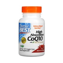 닥터스베스트 코큐텐 바이오페린 유비퀴논 100mg 120정 베지캡슐 닥터베스트 유비퀴놀, 1개, 기본