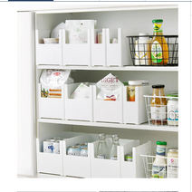 공간분리 팬트리정리함 정리박스 플라스틱라빙박스 수납함, G형