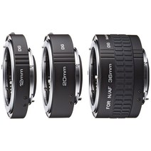 Kenko 접사 링 디지털 접사 링 세트 니콘 F마운트용 풀 사이즈 대응 12mm20mm36mm 세트 833391