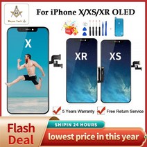휴대폰 OLED 디스플레이 스크린 AAA 품질 아이폰용 아이폰 X XS XR 11 12 13 프로 맥스용 디지타이저 포함 트루 톤으로 교체형 화면, CHINA, TFT For iPhone 11