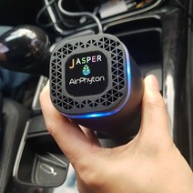 피톤치드 차량용 방향제 제스퍼 에어피톤 (배터리형) 피톤치드향, 화이트(C-type)-레몬민트