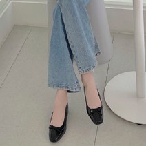 고퀄 자체제작 커쥬 수제화 스퀘어 러쉬 리본 플랫(2cm)CauseU (커쥬)