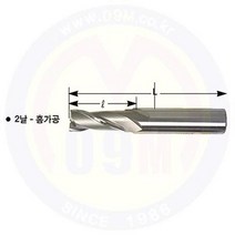 앤드밀-4날 TiCN코팅 5mm SKH-59 YG-1/와이지원/공구몰/절삭공구/YG1