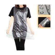UniPleased Disposable Aprons (50 Count) Plastic apron Painting Party Cooking Housework Picnic et