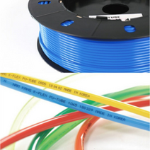 우레탄호스 롤단위 청색6mm x 100M 에어튜브 남강화성 원터치휘팅, 3. 청색 8mm x 100M, 1개