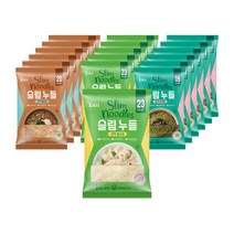 1am 곤약면 슬림누들 200g, 혼합 18개(곤약파스타6.메밀곤약6.미역곤약6)