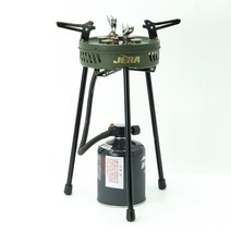 제라 5구 메인스토브 JB-105 연장다리 포함 강염버너, JB-105 카키