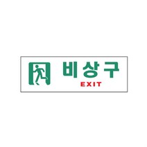축광 비상구 피난안내도 안전보건표지 지시표시, 기본