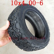 해외 튜브리스 전기 스쿠터 타이어 10x4 00 6 10x4.00 6 ATV 오프로드 진공 타이어 PROD3780024897, Highway tyre, One Size