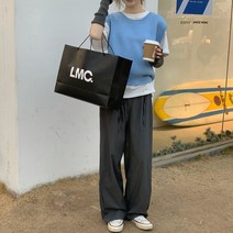 나이 감소 니트 베스트 화이트 라운드 민소매 봄 밀크 소프트 블루 탑