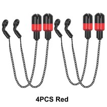 낚시 어군 어뢰 탐지기 입질 JY-SW-8 스윙 체인 경고 어 물린 알람 걸이 태클 액세서리, [03] 4PCS Red