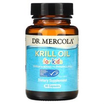Dr. Mercola Krill Oil for Kids 60 Capsules