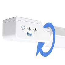 아이클 독서실형 책상 설치 LED램프 ICLE-353F, 단품