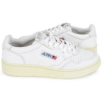 디몬트 23 S/S 오트리 남성 메달리스트 고트 레더 로우탑(올화이트) AULM GG04