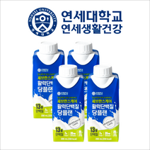 연세헬스케어 당플랜 구수한맛 4박스(96팩) 연세 단백질 당뇨 환자 당 건강식 식품 활력