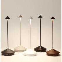 Zafferano 자페라노 Pina Pro 피나 프로 LED 충전 테이블 램프, black