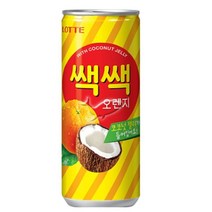 쌕쌕 오렌지 주스, 240ml, 7개