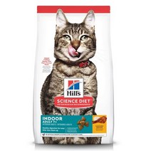 사이언스다이어트 어덜트 7+ 인도어 치킨 고양이 사료, 1.6kg, 12개
