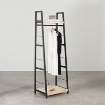 [폴앤코코] 벨라 600 원목 높은 행거, 단품