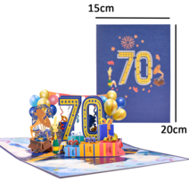 기념일 카드 3D 숫자 그림 캐릭터 인사말 생일 커플 결혼식, [12] 70