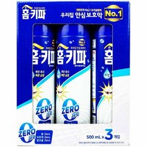 홈키파 엘비이 제로 제트 에어로솔 500ml x 3개입, 상세페이지 참조